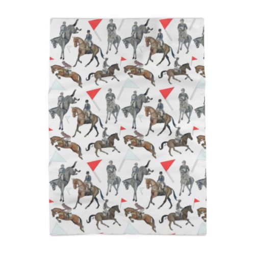 Eventing Thrills Tea Towel